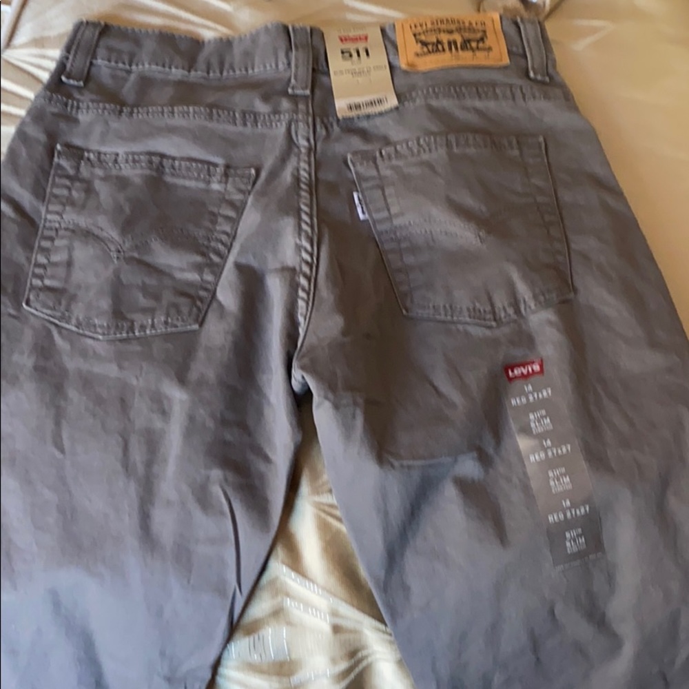Levi’s 511 slim light grey NWT jeans